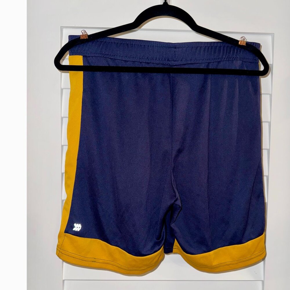 *SALE* All-In-Motion Men's Training Shorts (Navy/Gold, Size M)